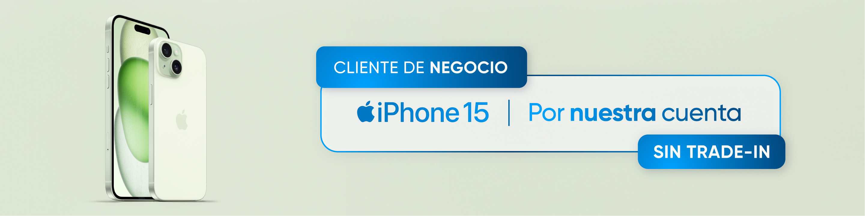 iPhone 15 de 128GB Por Nuestra Cuenta - Liberty Business