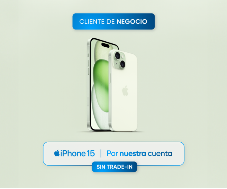 iPhone 15 de 128GB Por Nuestra Cuenta