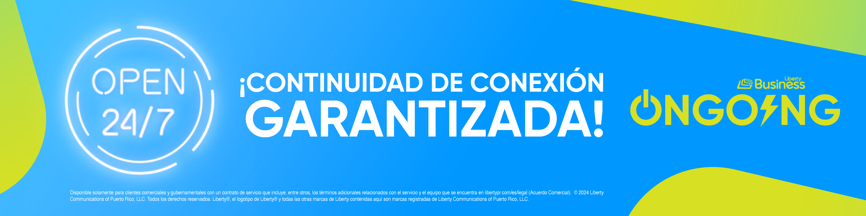 Liberty Business OnGoing es el servicio de redundancia automática diseñado para asegurar la continuidad de tu negocio.